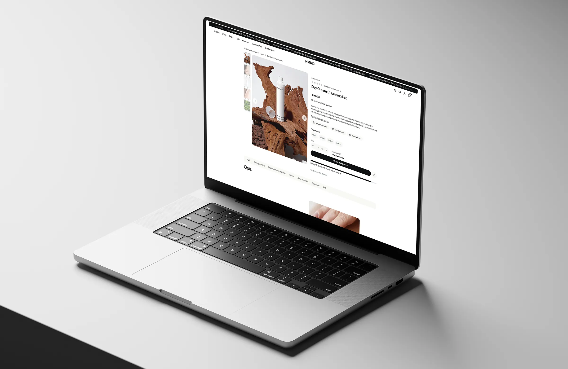 nowoczesny szablon shoper