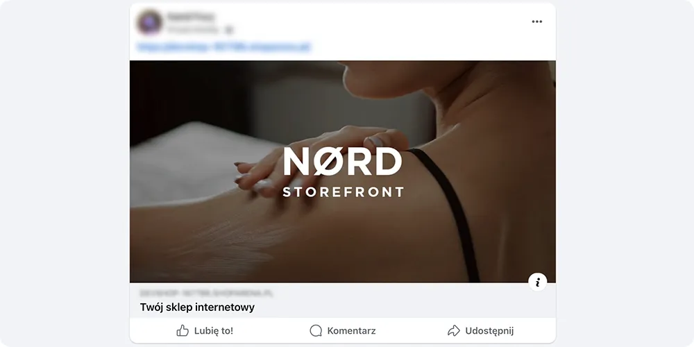 obrazek w social mediach shoper