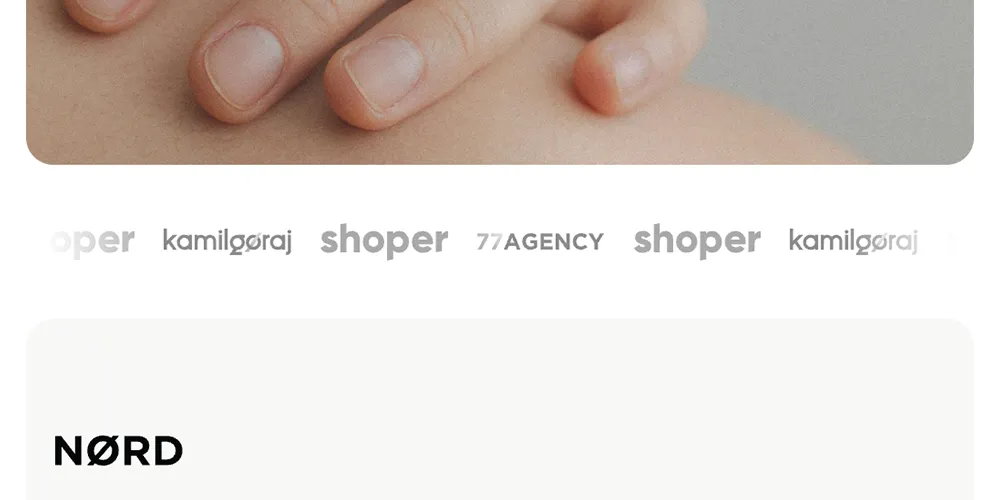 pasek przewijana logo shoper