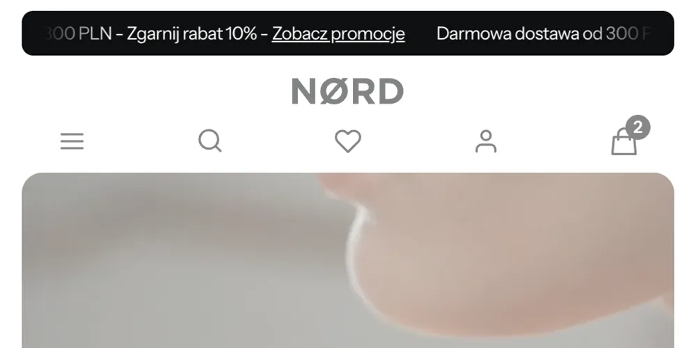 przewijany pasek górny shoper