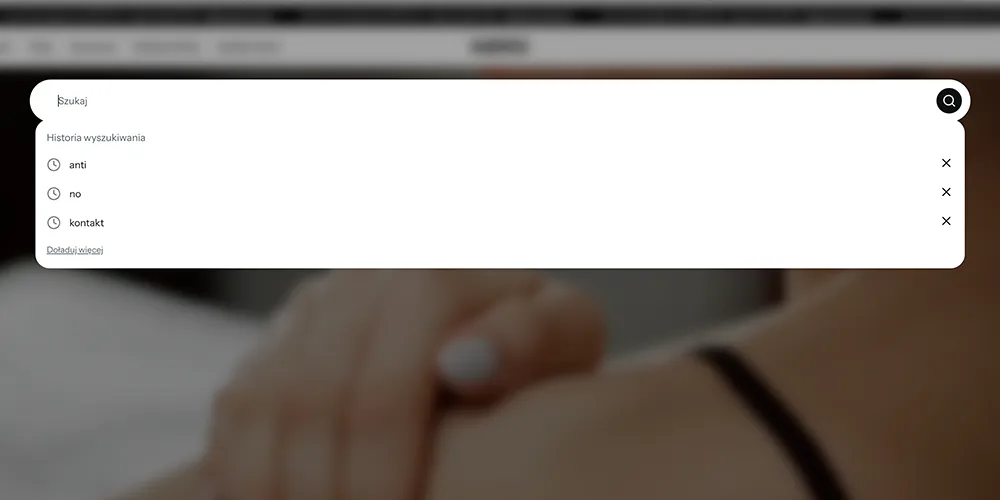 wyszukiwarka pełnoekranowa shoper